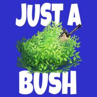 Just A Bush Camper Gamers Zip Tote Bag