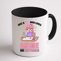 Just A Girl Who Loves Anime And Sketching Mug