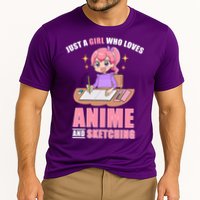 Just A Girl Who Loves Anime And Sketching Cooling Performance Crew T-Shirt