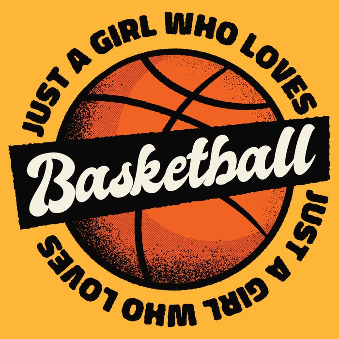 Just A Girl Who Loves Basketball Tall T-Shirt