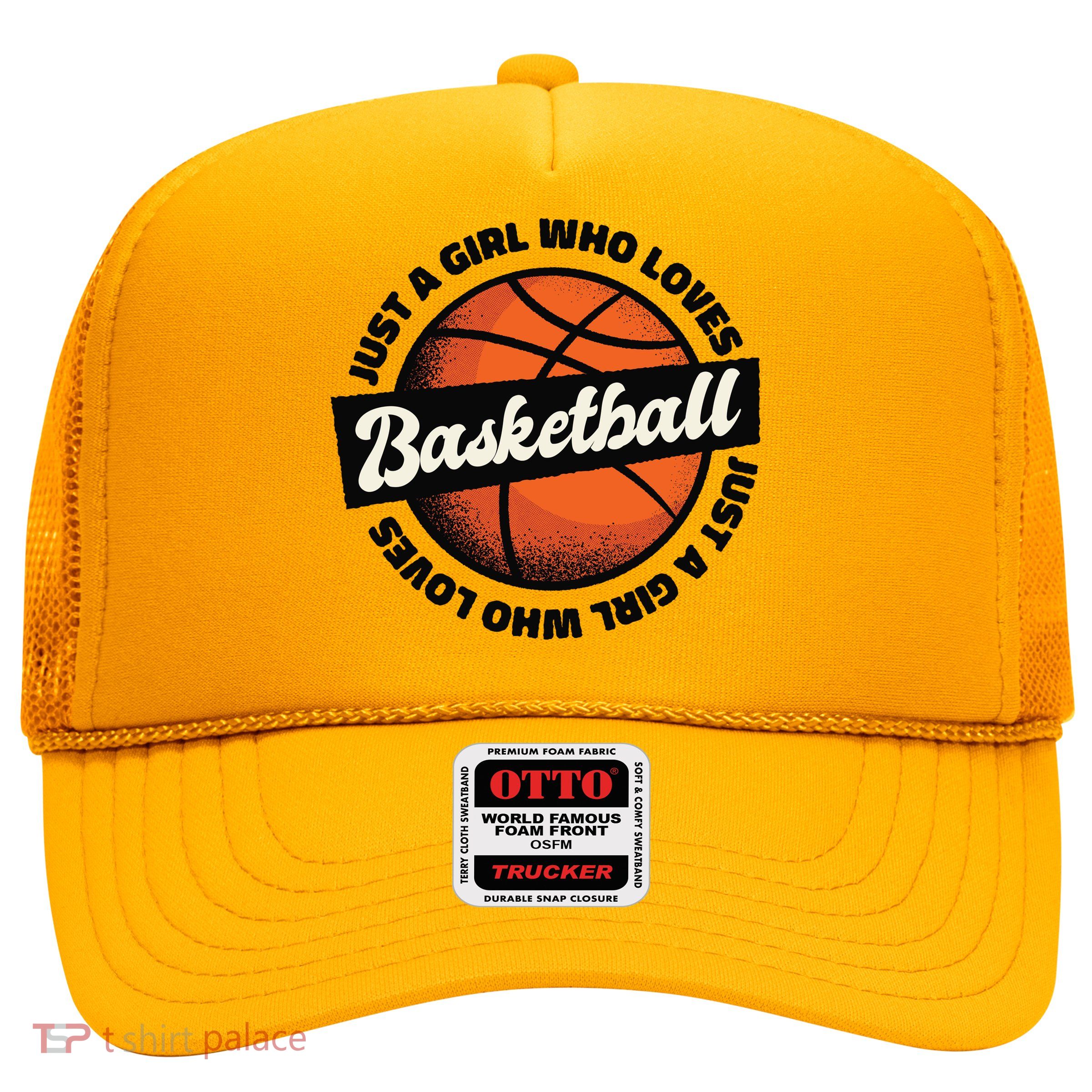 Just A Girl Who Loves Basketball Trucker Hat
