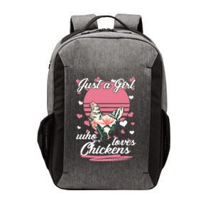 Just A Girl Who Loves Chickens Vector Backpack