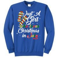 Just A Girl Who Loves Christmas In July Sweatshirt