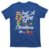 Just A Girl Who Loves Christmas In July T-Shirt