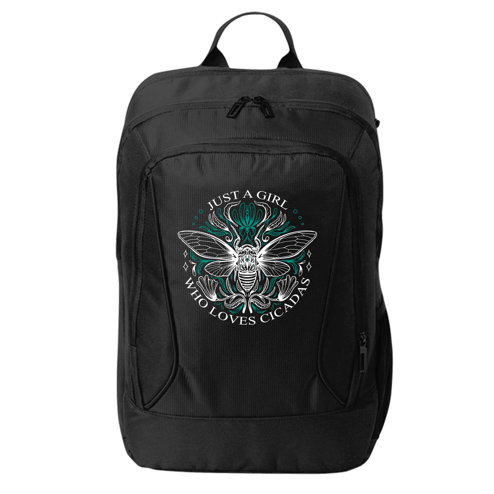 Just A Girl Who Loves Cicadas City Backpack
