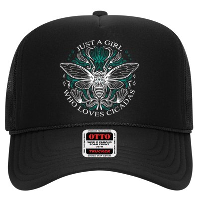 Just A Girl Who Loves Cicadas Trucker Hat