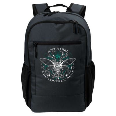 Just A Girl Who Loves Cicadas Daily Commute Backpack