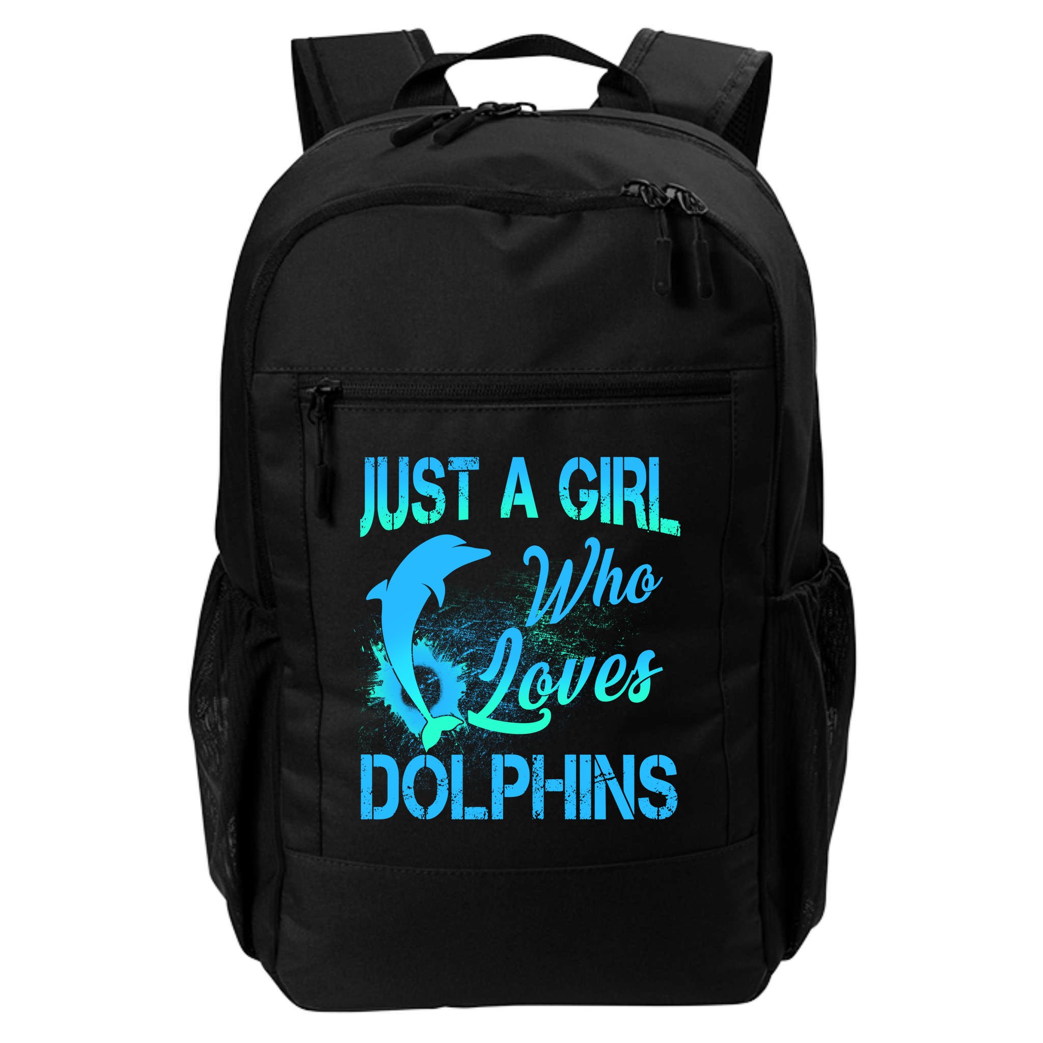 Just A Girl Who Loves Dolphins Backpack