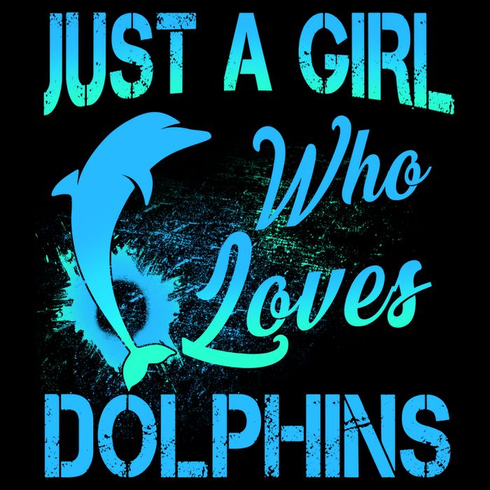 Just A Girl Who Loves Dolphins Bag