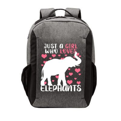 Just A Girl Who Loves Elephants Vector Backpack