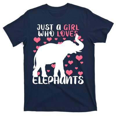 Just A Girl Who Loves Elephants T-Shirt