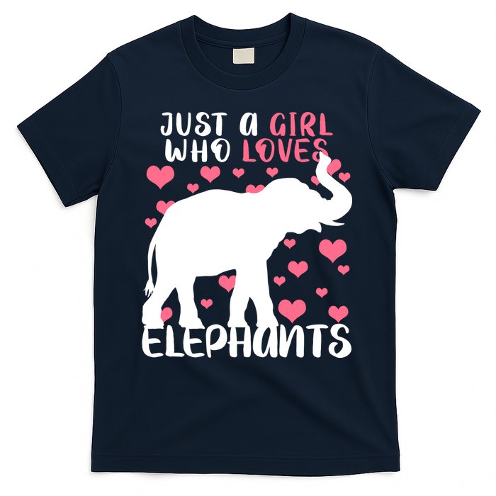 Just A Girl Who Loves Elephants T-Shirt