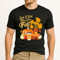 Just A Girl Who Loves Fall Autumn Lover Cooling Performance Crew T-Shirt