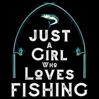 Just A Girl Who Loves Fishing Performance Shirt