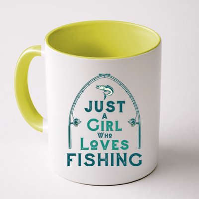 Just A Girl Who Loves Fishing Coffee Mug