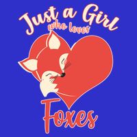 Just A Girl Who Loves Foxes Zip Tote Bag