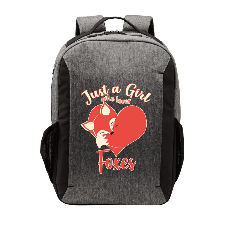 Just A Girl Who Loves Foxes Vector Backpack