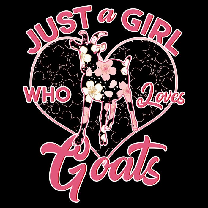 Just A Girl Who Loves Goats Doggie Tank