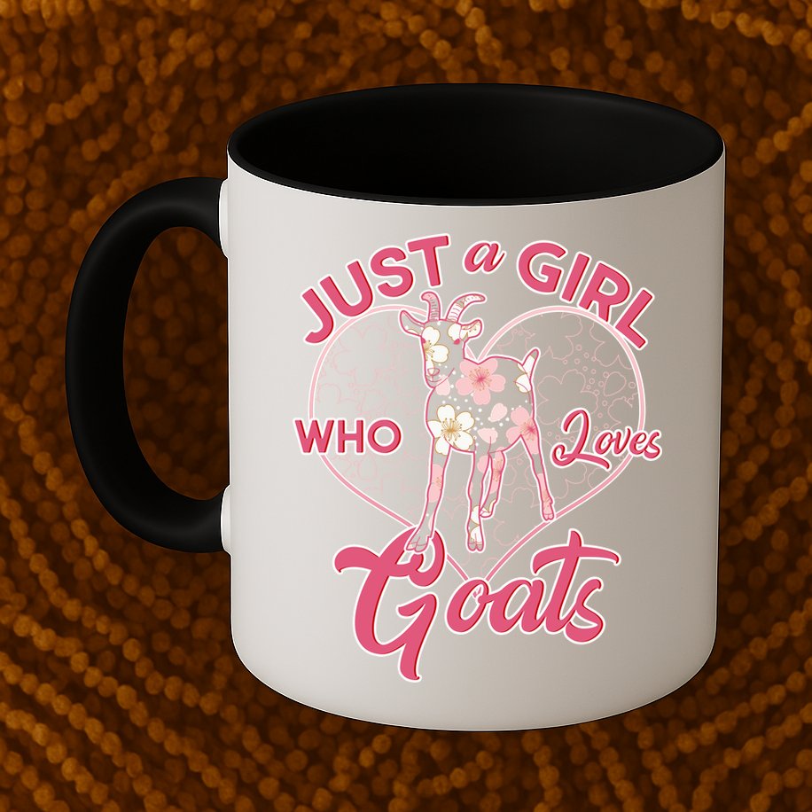 Just A Girl Who Loves Goats Mug