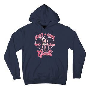 Just A Girl Who Loves Goats Tall Hoodie