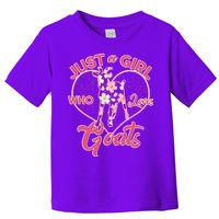 Just A Girl Who Loves Goats Toddler T-Shirt