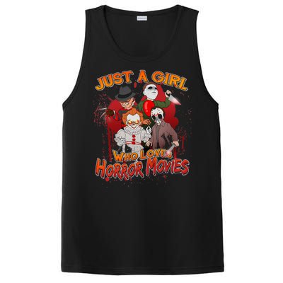 Just A Girl Who Loves Horror Movies PosiCharge Competitor Tank