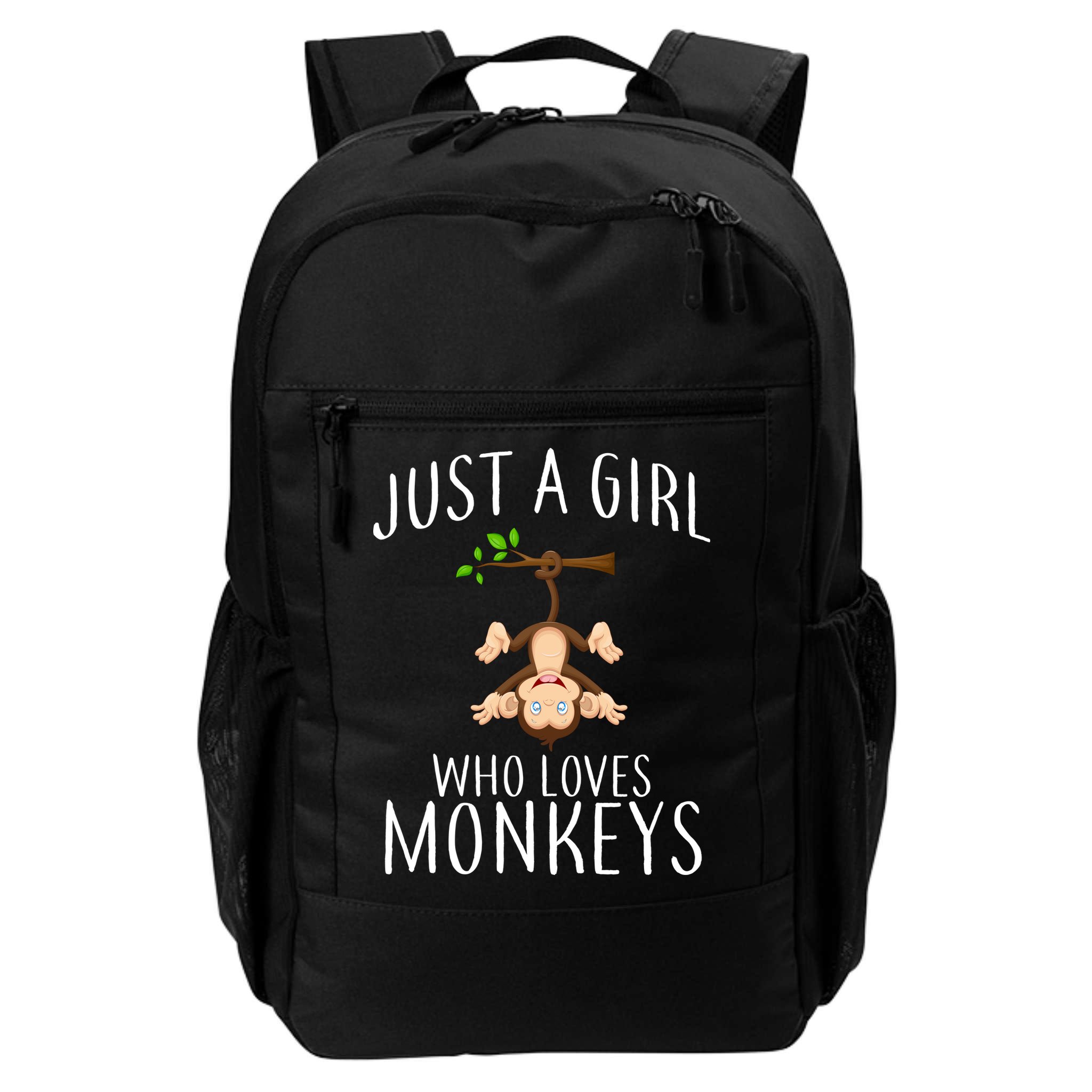 Just A Girl Who Loves Monkeys Backpack