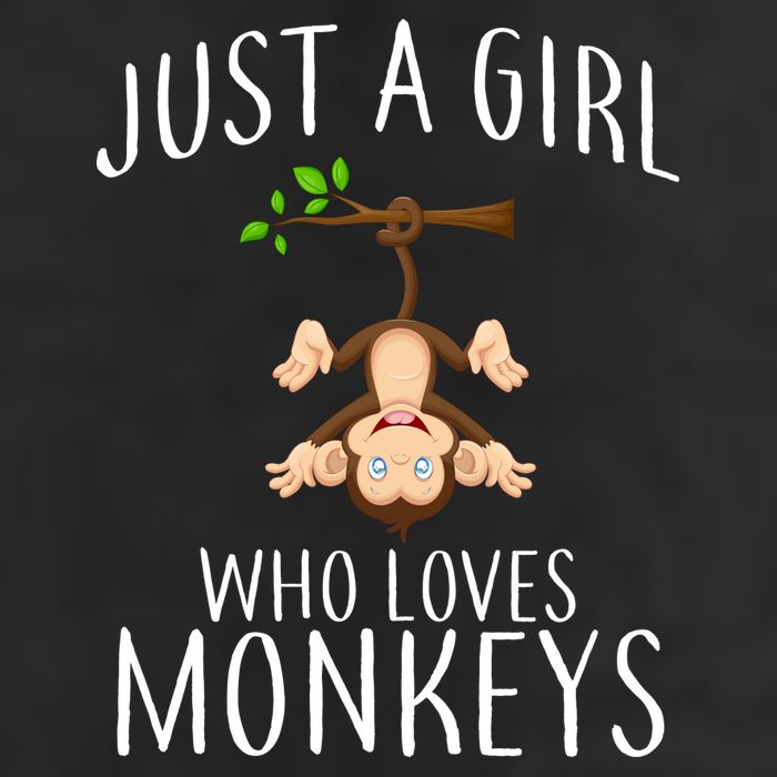 Just A Girl Who Loves Monkeys 25L Jumbo Tote