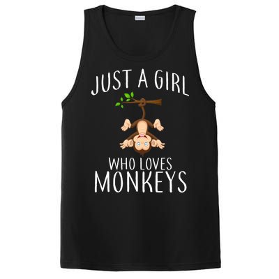 Just A Girl Who Loves Monkeys PosiCharge Competitor Tank