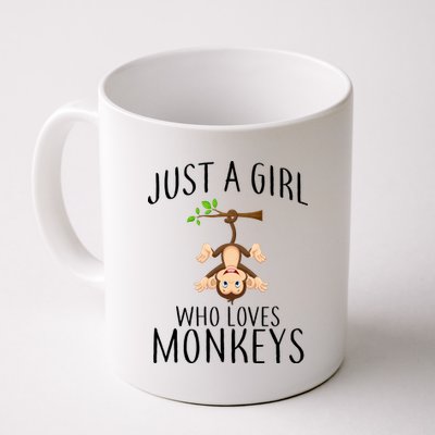 Just A Girl Who Loves Monkeys Coffee Mug