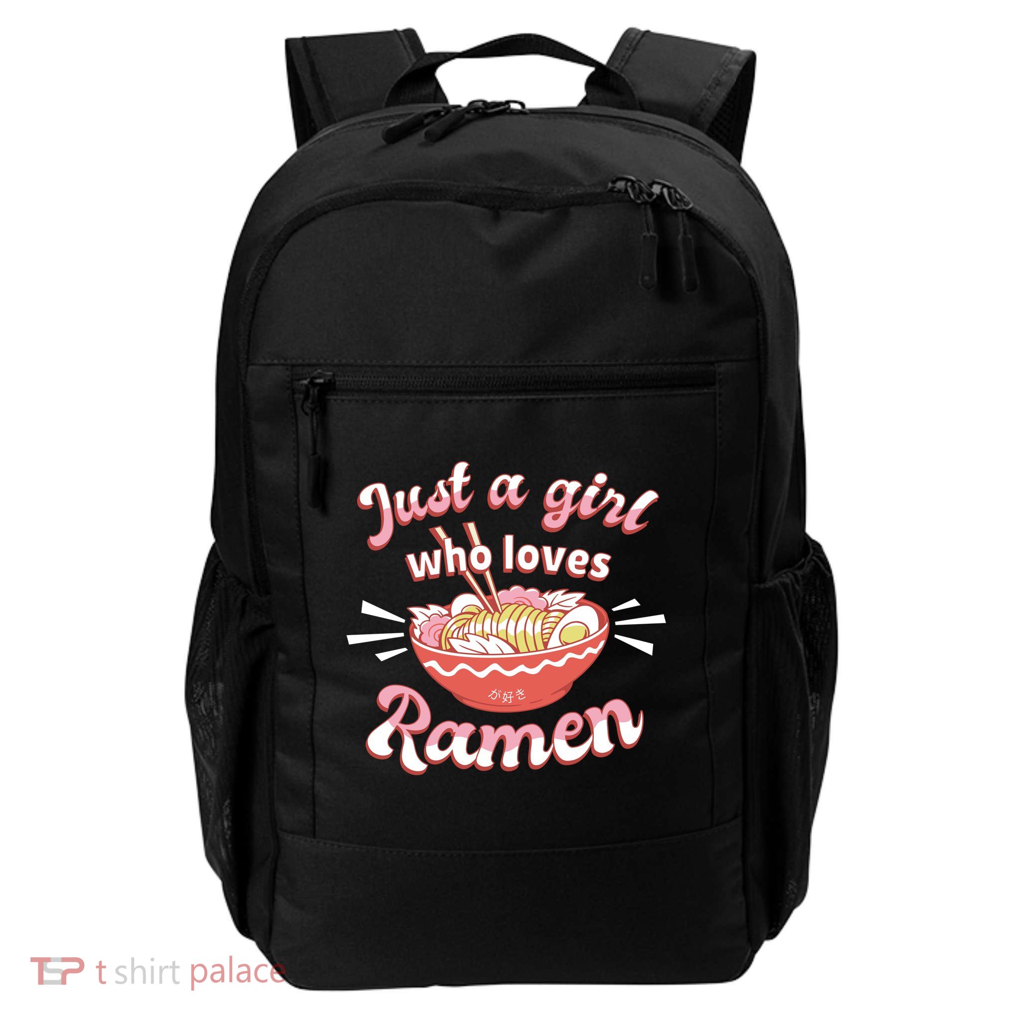 Just A Girl Who Loves Ramen Backpack