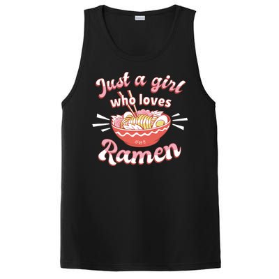 Just A Girl Who Loves Ramen PosiCharge Competitor Tank