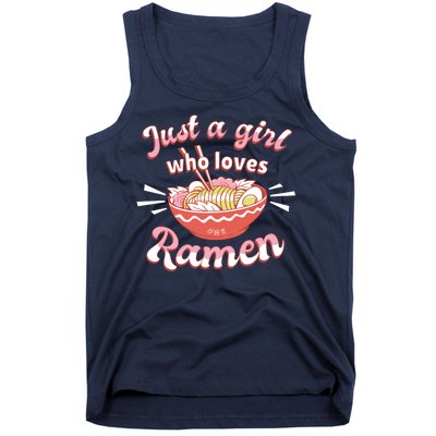 Just A Girl Who Loves Ramen Tank Top