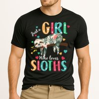 Just A Girl Who Loves Sloths Cooling Performance Crew T-Shirt
