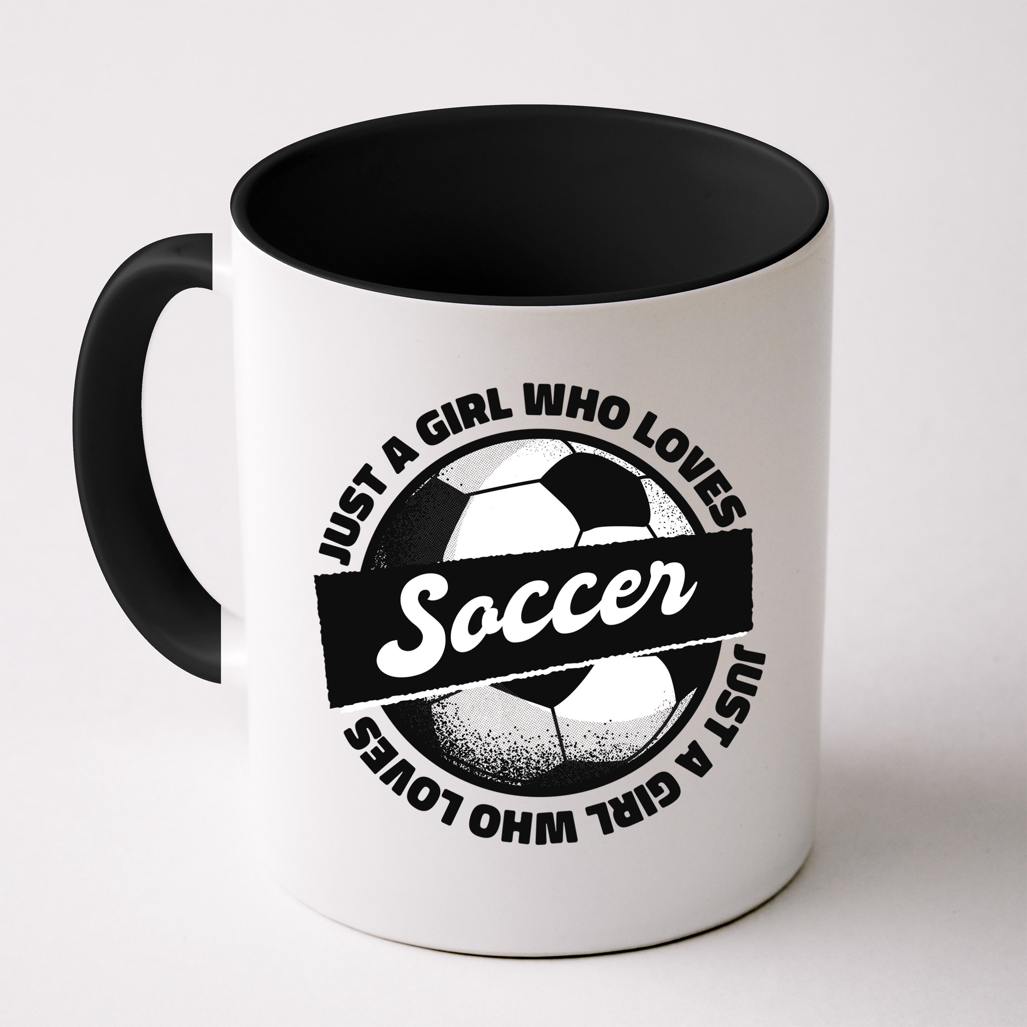Just A Girl Who Loves Soccer Mug