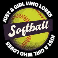 Just A Girl Who Loves Softball City Backpack