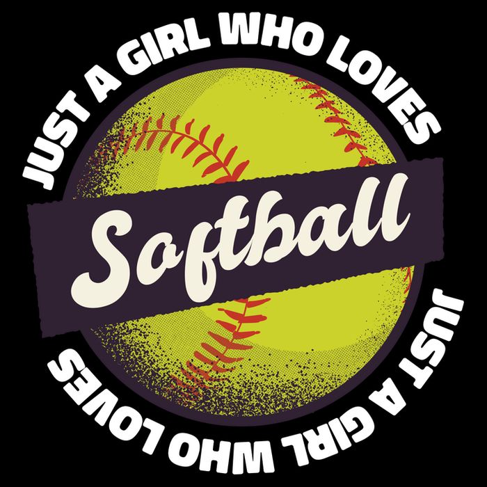 Just A Girl Who Loves Softball City Backpack