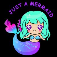 Just A Mermaid Cooling Performance Crew T-Shirt