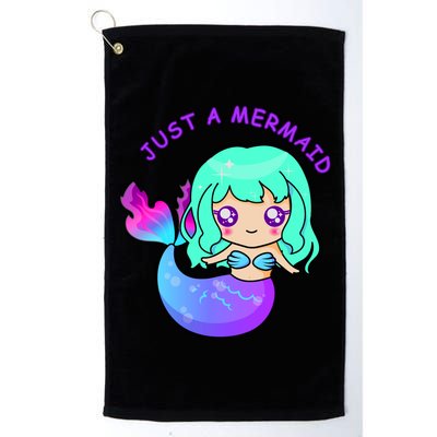 Just A Mermaid Golf Towel