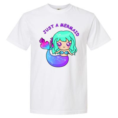 Just A Mermaid Garment-Dyed Heavyweight T-Shirt