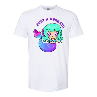 Just A Mermaid Softstyle® CVC T-Shirt