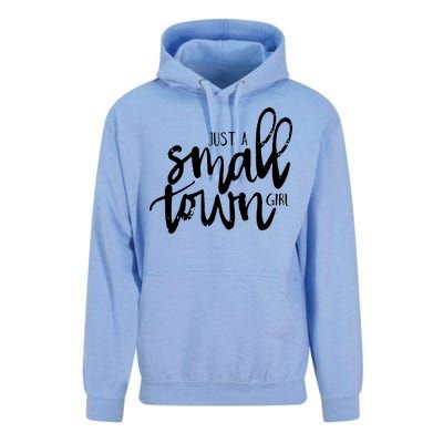 Just A Small Town Girl Unisex Surf Hoodie