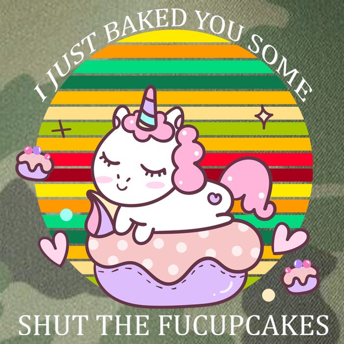 Just Baked You Some Shut The F*ucupcakes Legacy Tie Dye Trucker Hat