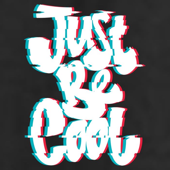 Just Be Cool Garment-Dyed Fleece Hoodie
