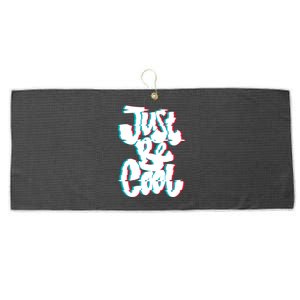 Just Be Cool Large Microfiber Waffle Golf Towel