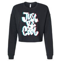 Just Be Cool Cropped Pullover Crew