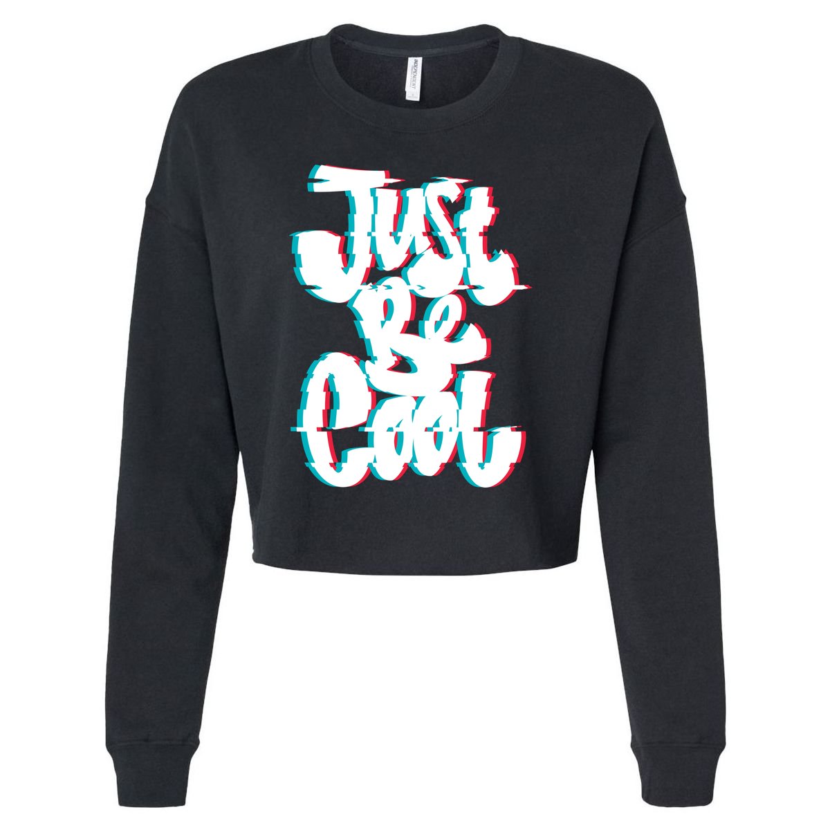 Just Be Cool Cropped Pullover Crew