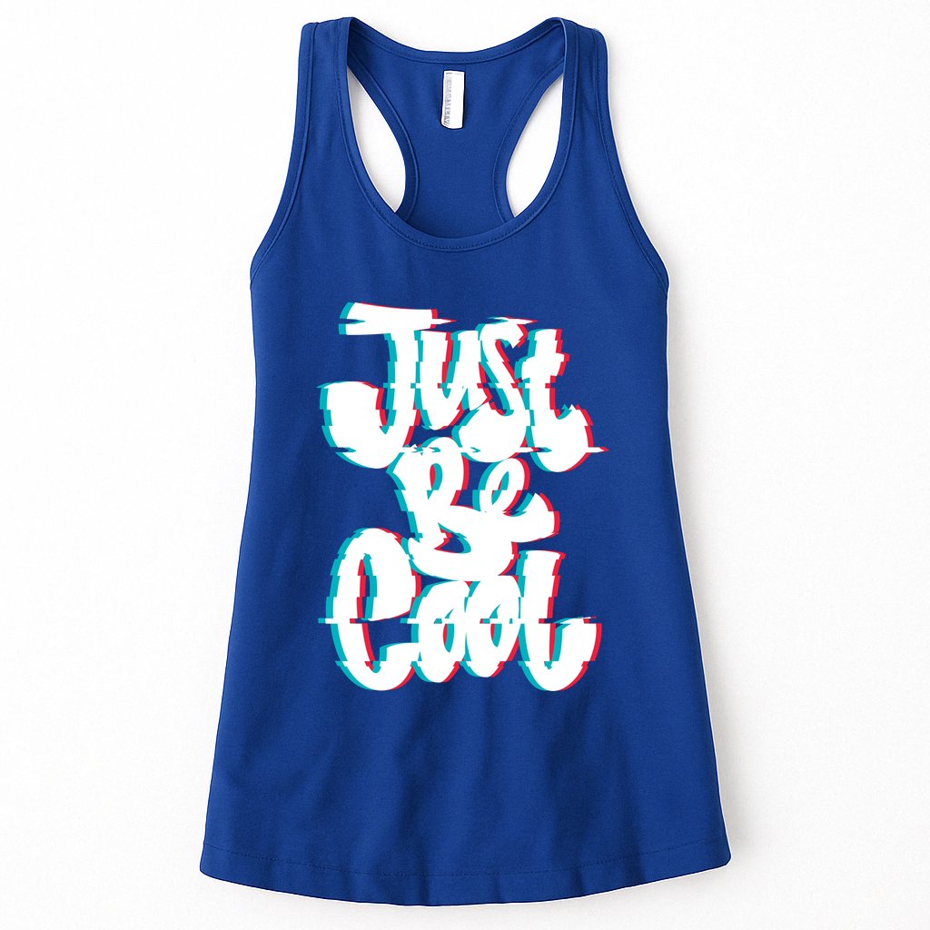 Just Be Cool Womens Tank Top