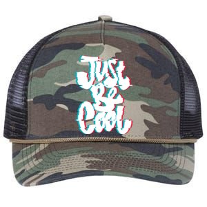 Just Be Cool Retro Rope Trucker Hat Cap