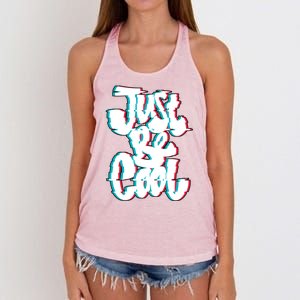 Just Be Cool Women's Knotted Racerback Tank